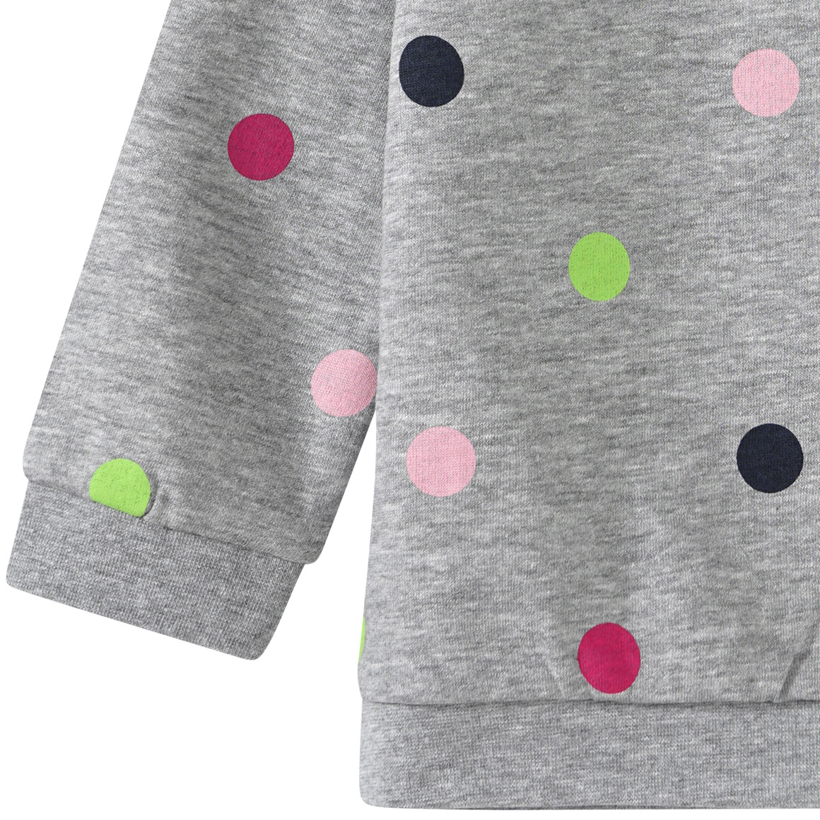 Baby Sweatshirt mit bunten Pünktchen