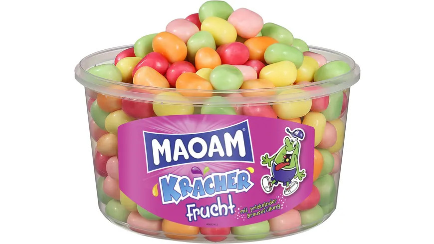 Maoam Suessware Kaubonbon-Dragees Maoam Fruchtkracher 1200 g