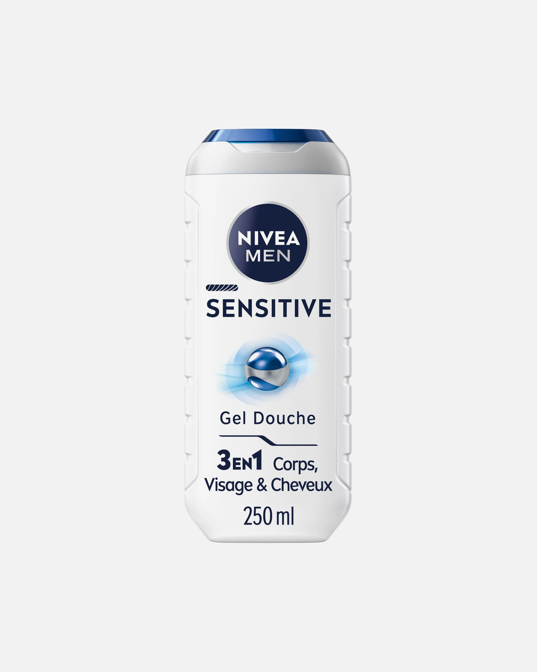 NIVEA 3-in-1 Duschgel für Gesicht, Körper & Haar mit Bambusextrakt für empfindliche Haut