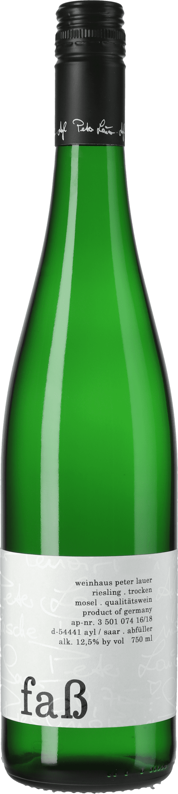 Peter Lauer: Riesling Saar Faß 16 2021
