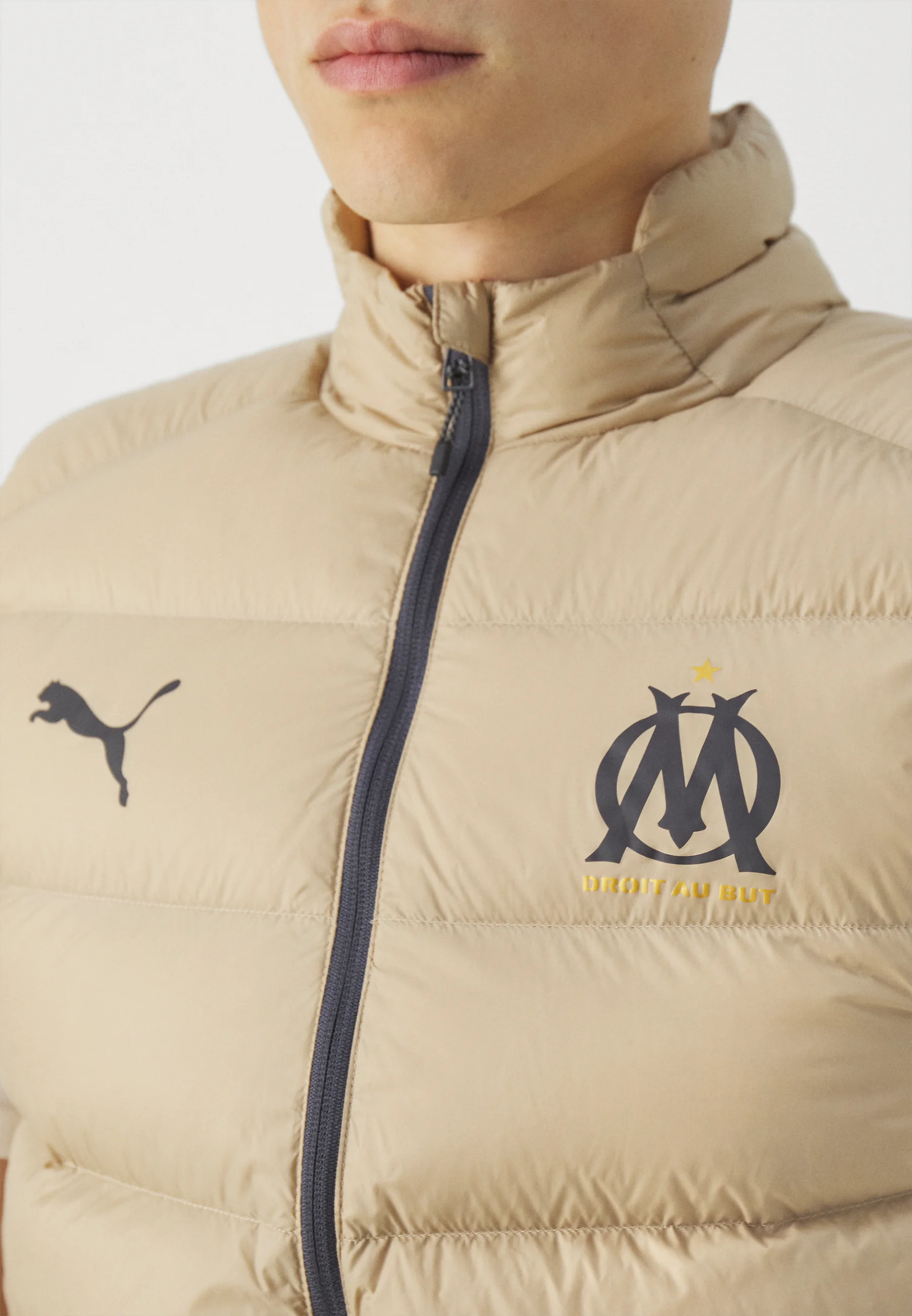 Puma OLYMPIQUE DE MARSAILLE CASUALS VEST - Chaleco