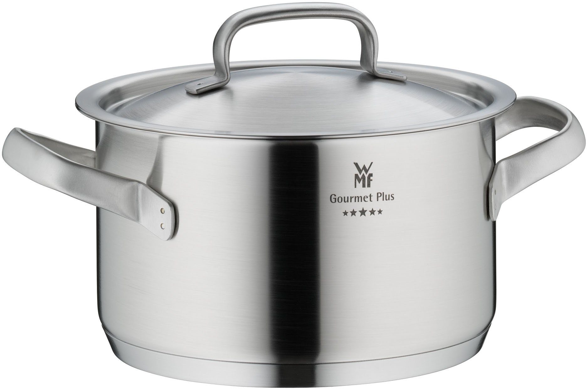 WMF Topf-Set Gourmet Plus, Cromargan® Edelstahl Rostfrei 18/10 (Set, 5-tlg), induktionsgeeignet