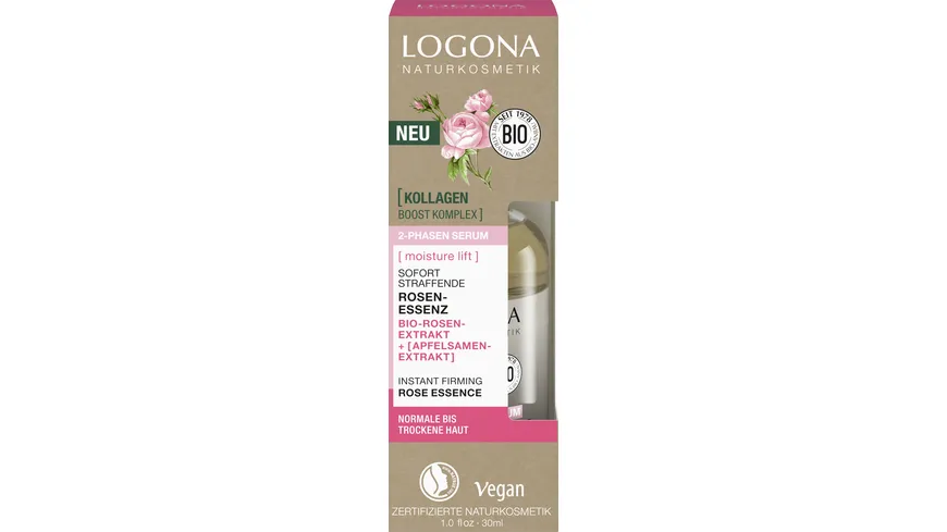 LOGONA Moisture Lift 2-Phasen Serum 30 ml