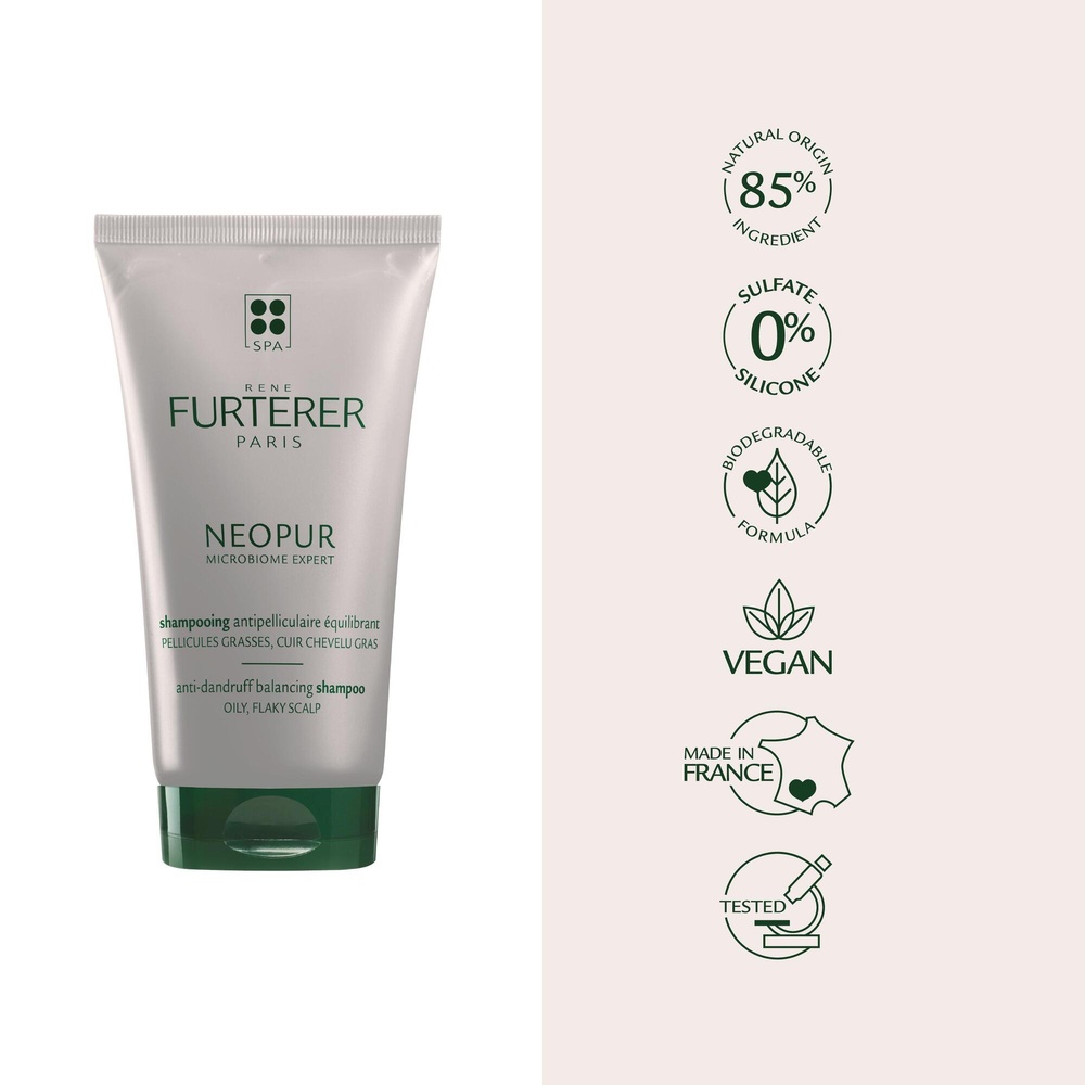 Furterer Néopur - Shampooing antipelliculaire pel licules grasses Shampoing