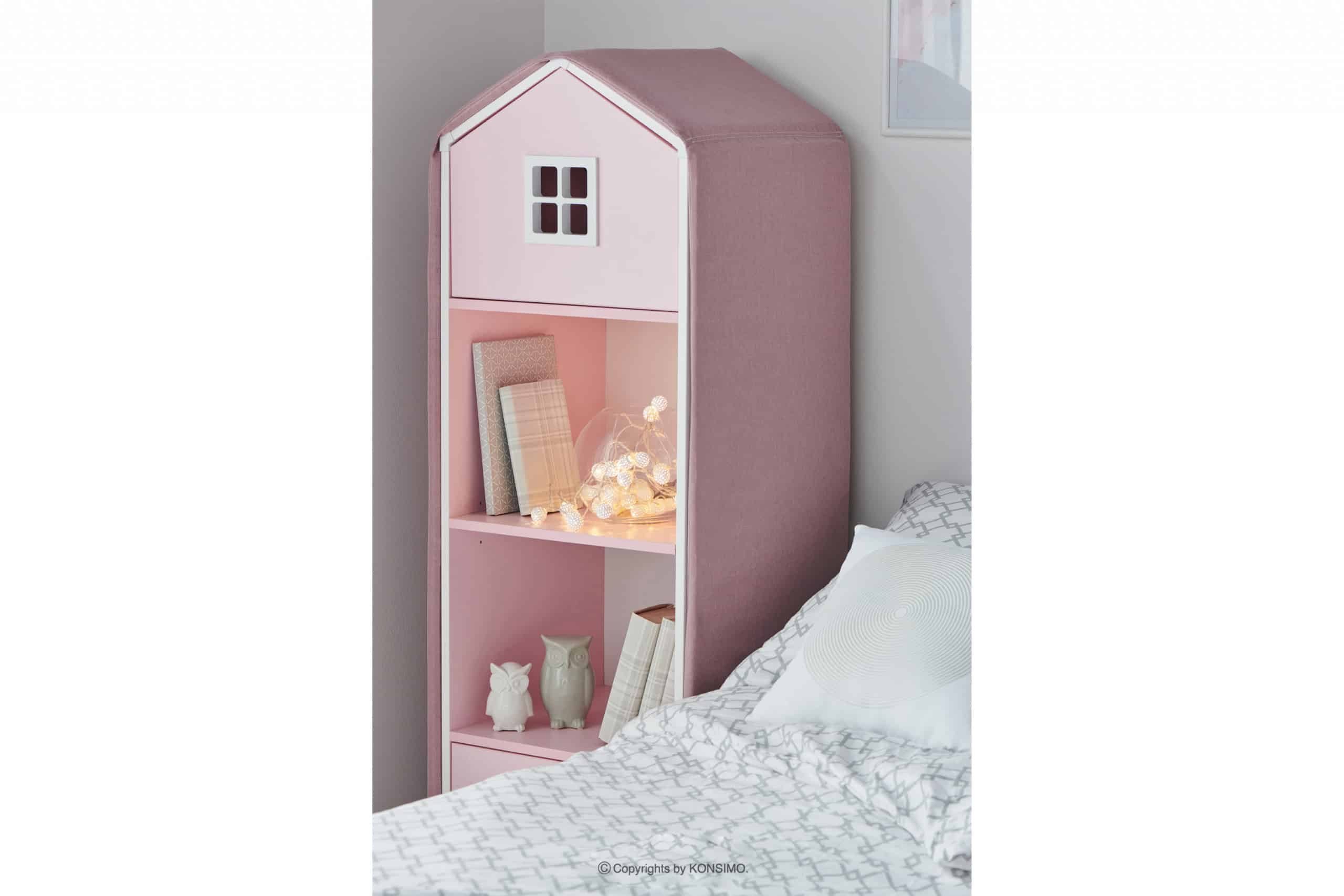 Konsimo Babyzimmer-Komplettset MIRUM Kinderzimmer-Möbelset Komplett-Kinderzimmer, Kommode, Kleiderschrank, Bücherregal