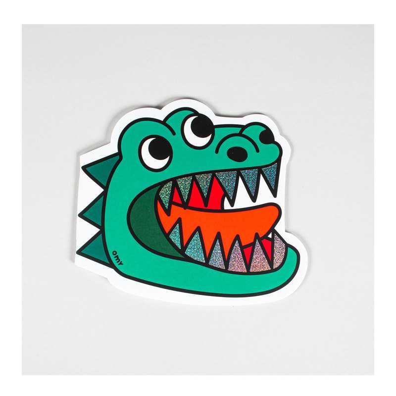 Cahier stickers, dino - OMY