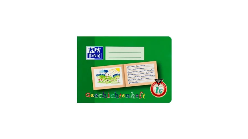 Oxford Schreiblernheft/Geschichtenheft A5 Lineatur 1G 16 Blatt