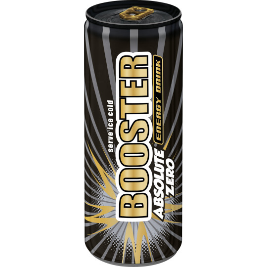 Booster Absolute Zero Energydrink 0,33L