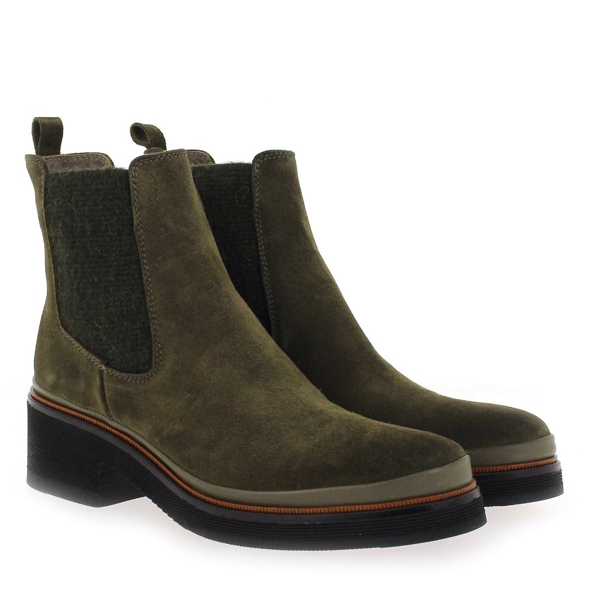 XSA  9176 HEEL - Kaki