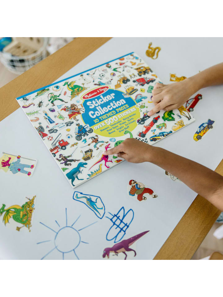 Melissa & Doug Stickersammlung - Dinosaurier, Fahrzeuge, Weltraum und mehr - ab 3 Jahren günstig kaufen onesize