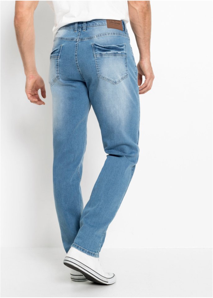Regular Fit Stretch-Jeans, Tapered