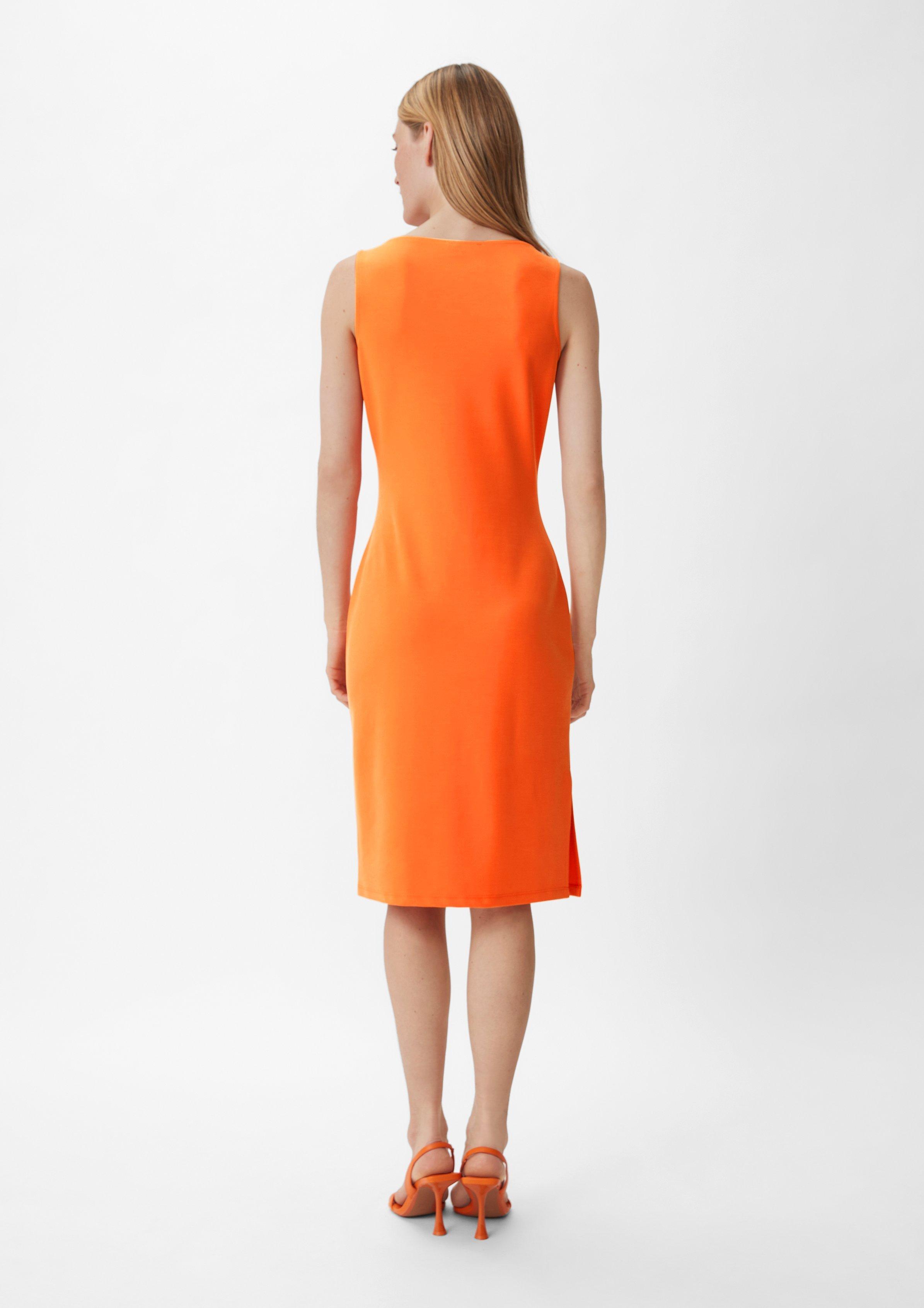 Kleid aus Modalmix - orange