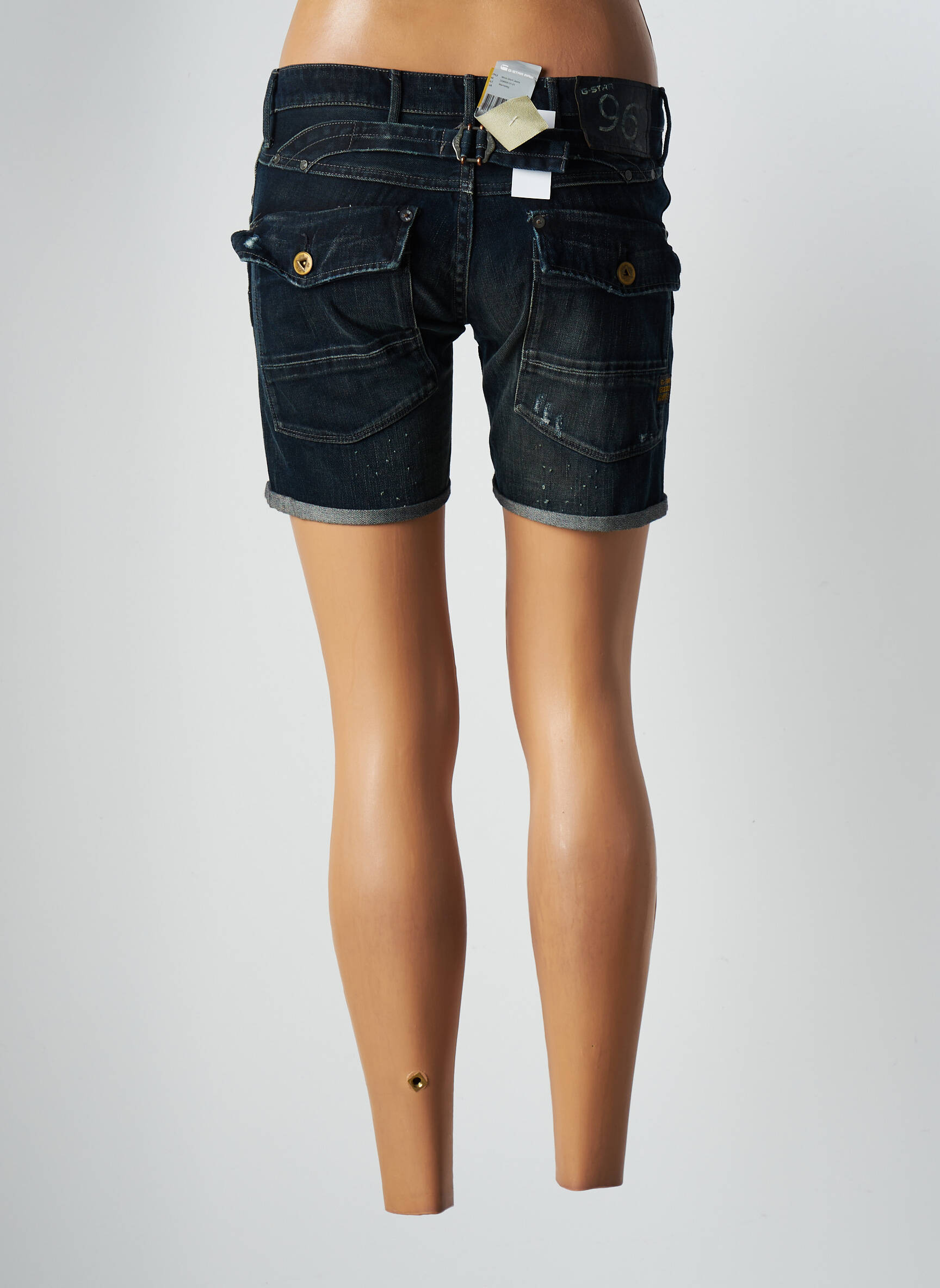 G Star Shorts 1 Femme couleur noir