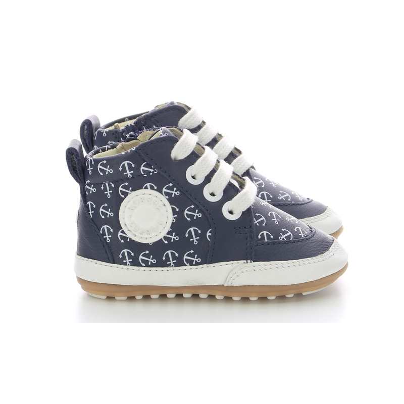 Sneakers hautes cuir Migo