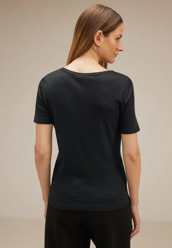 Street One T-Shirt mit Artwork Dessin