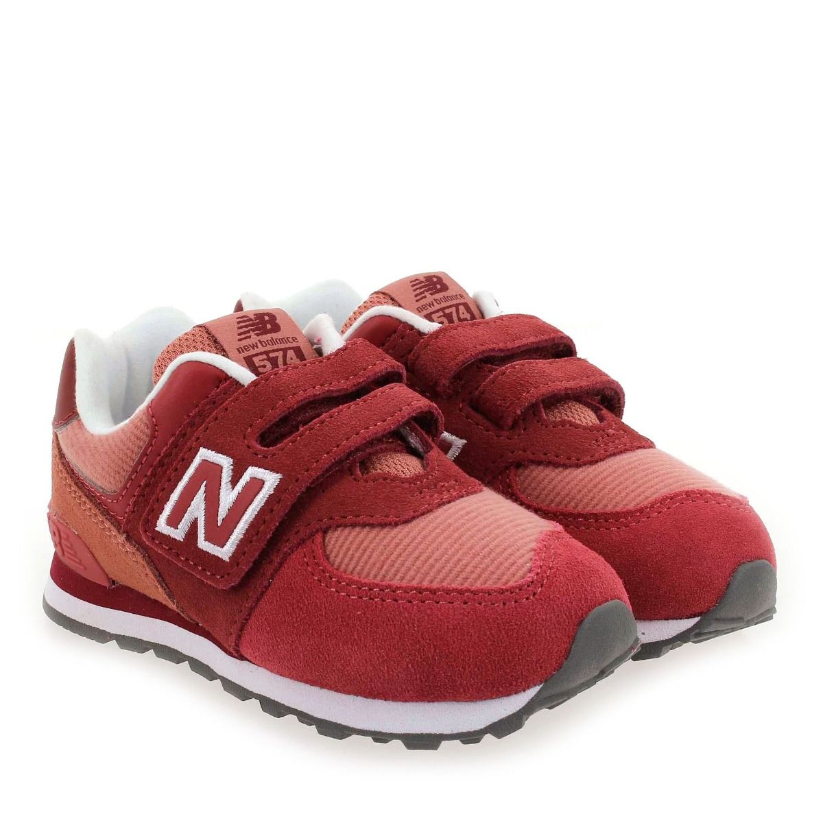New Balance  574 WT1 VELCRO - Bordeaux Rose