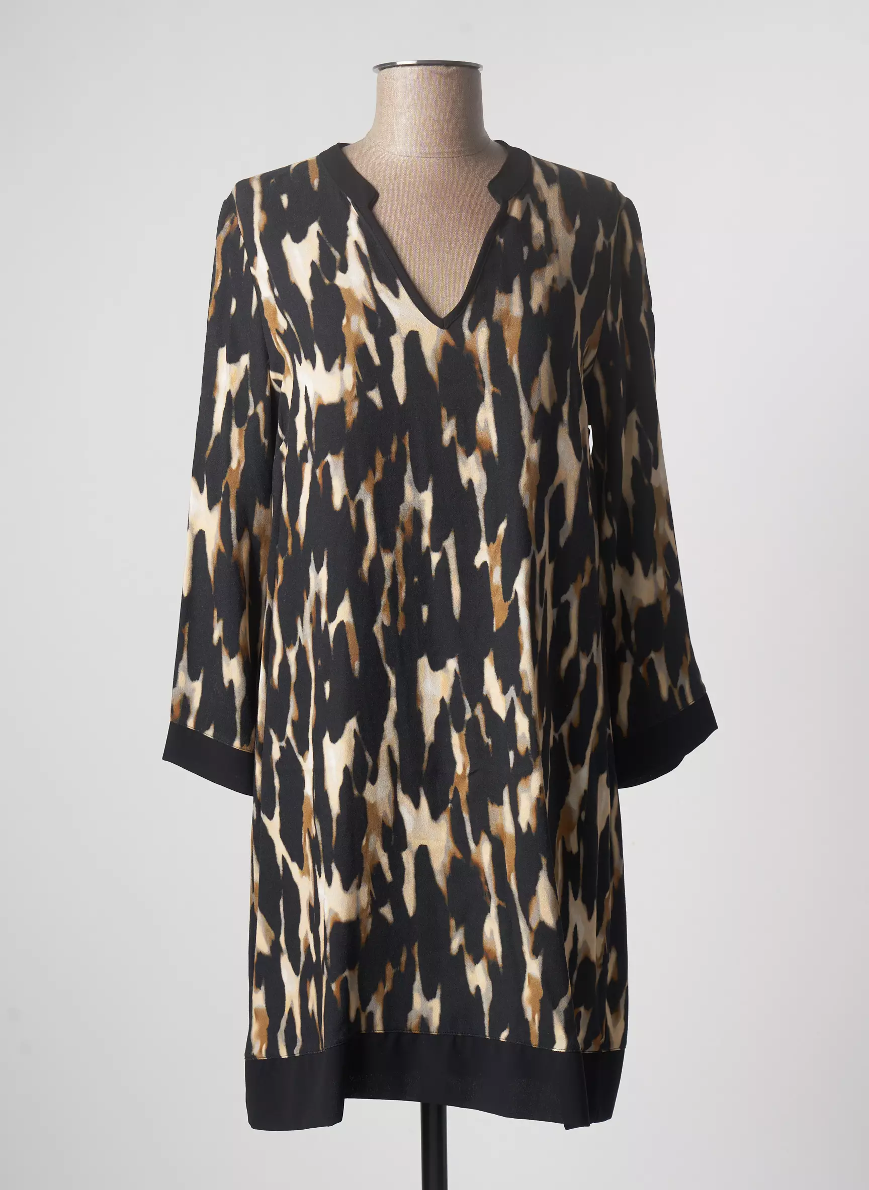Lauren Vidal Robes Mi Longues Femme couleur noir