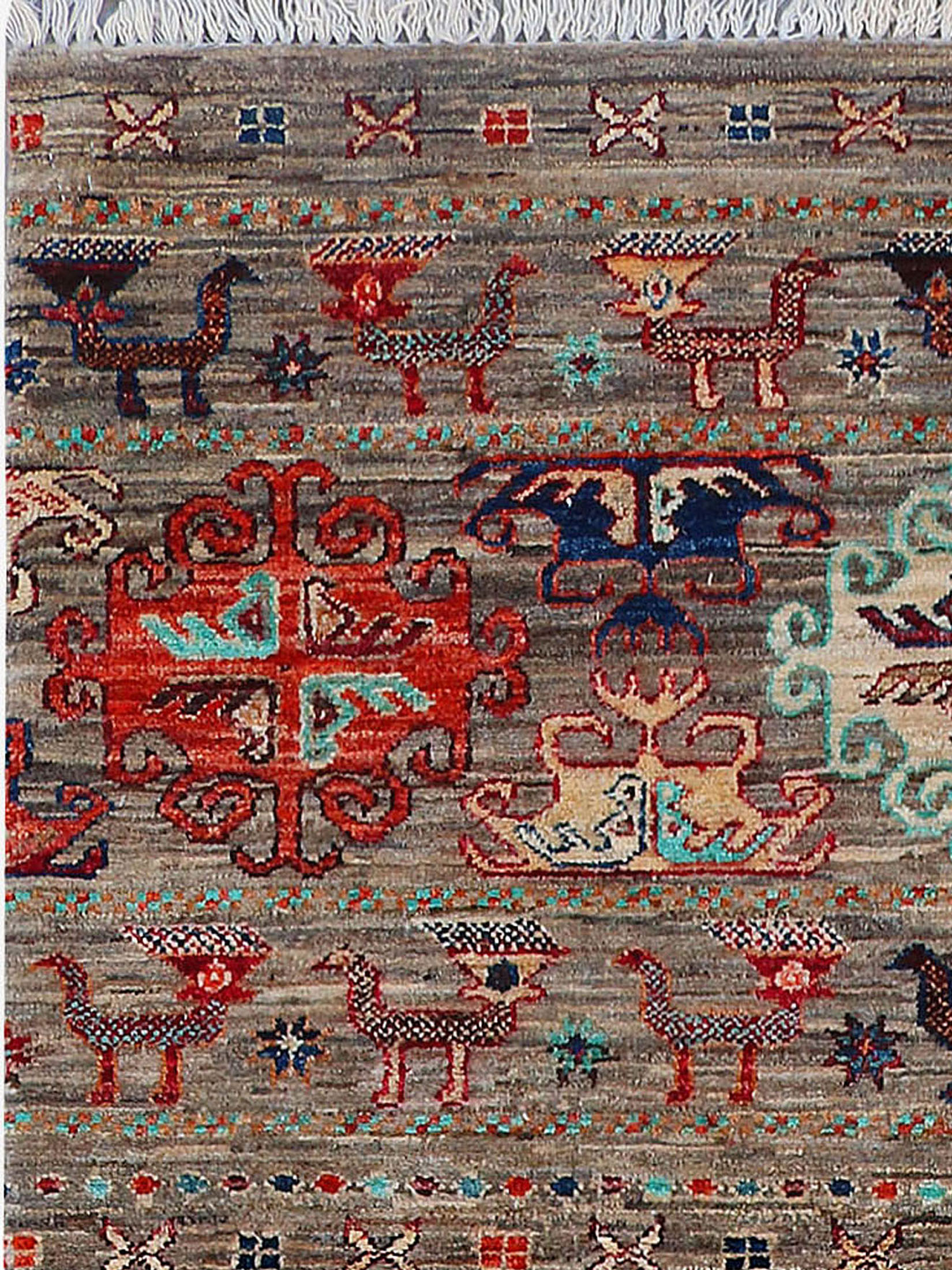 Chobi Schal ca. 172 x 254 cm, Unikat / Einzelstück