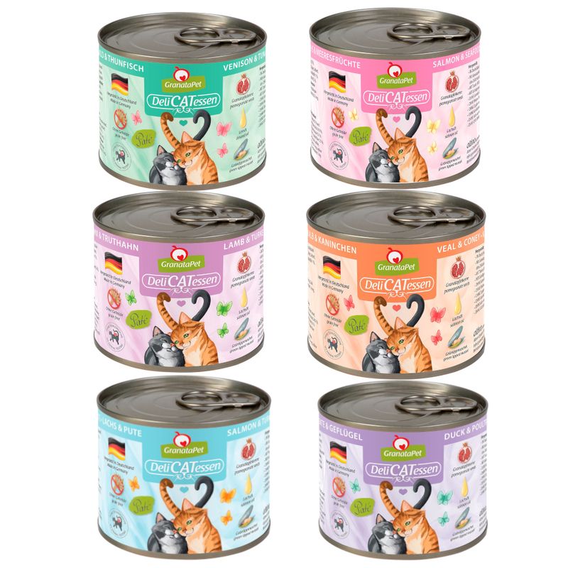 Probierpaket GranataPet DeliCatessen 6 x 200 g zu TOP-Preisen