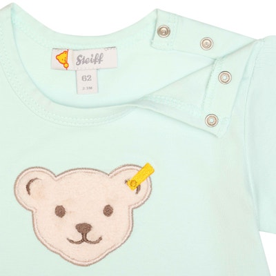 T-Shirt kurzarm, hellblau für Mädchen