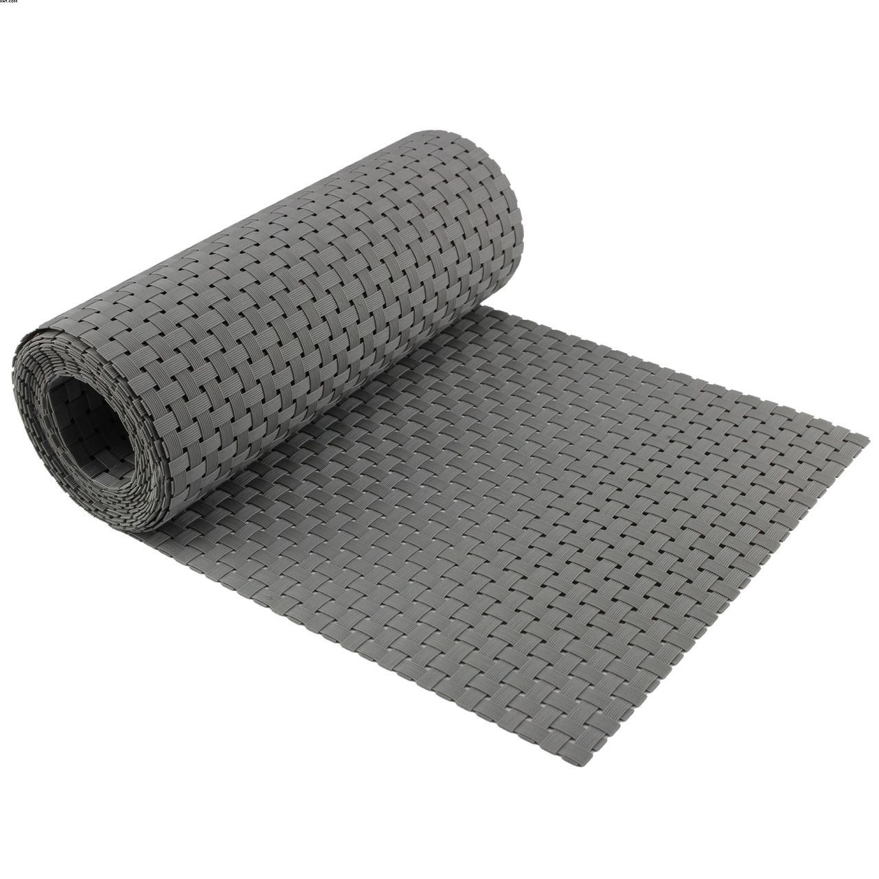 TOP MULTI 10 Stück Sichtschutzstreifen Rattan grau