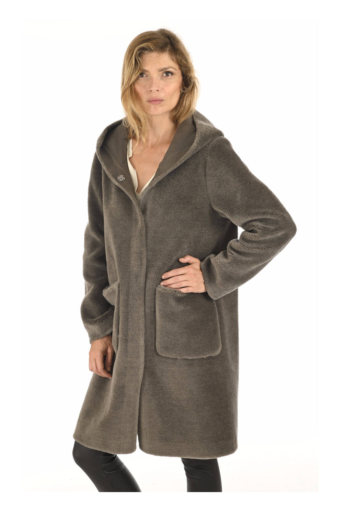 Oakwood Manteaux Longs Femme couleur gris