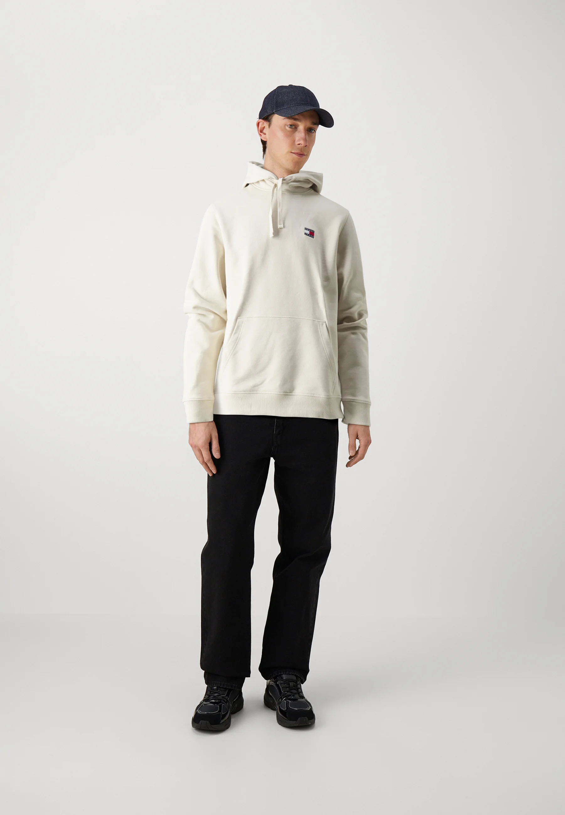 Tommy Jeans BADGE UNISEX - Sudadera con capucha