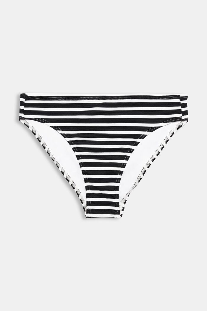 Bikini-Slip mit Streifenmuster
