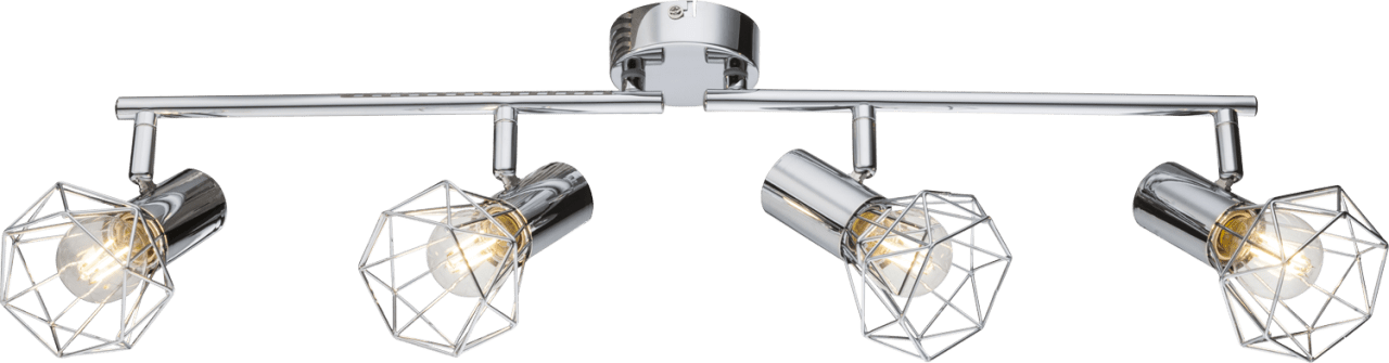 Globo Lighting - XARA I - Strahler Metall verchromt, 4x E14