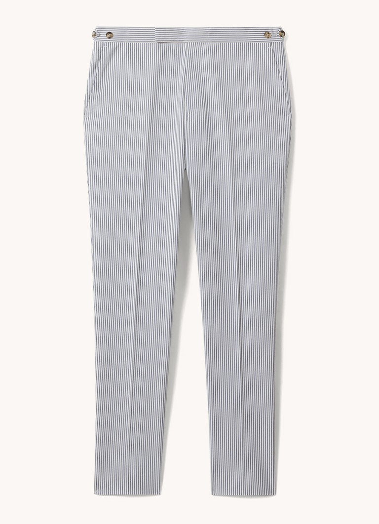 Pantaloni chino slim fit de la Reiss Barr, cu dungi imprimate.