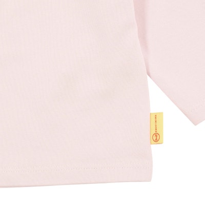 T-Shirt langarm, rosa für Mädchen