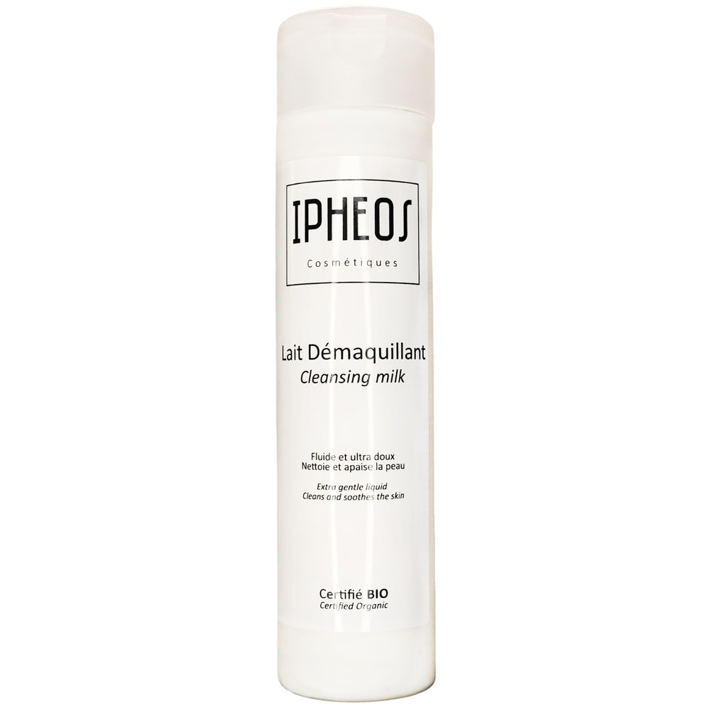 Ipheos Lait démaquillant Démaquillant visage et yeux Certifié Bio