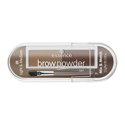 Essence Augenbrauenpuder Set 01 Hell & Mittel 2,3 Gramm