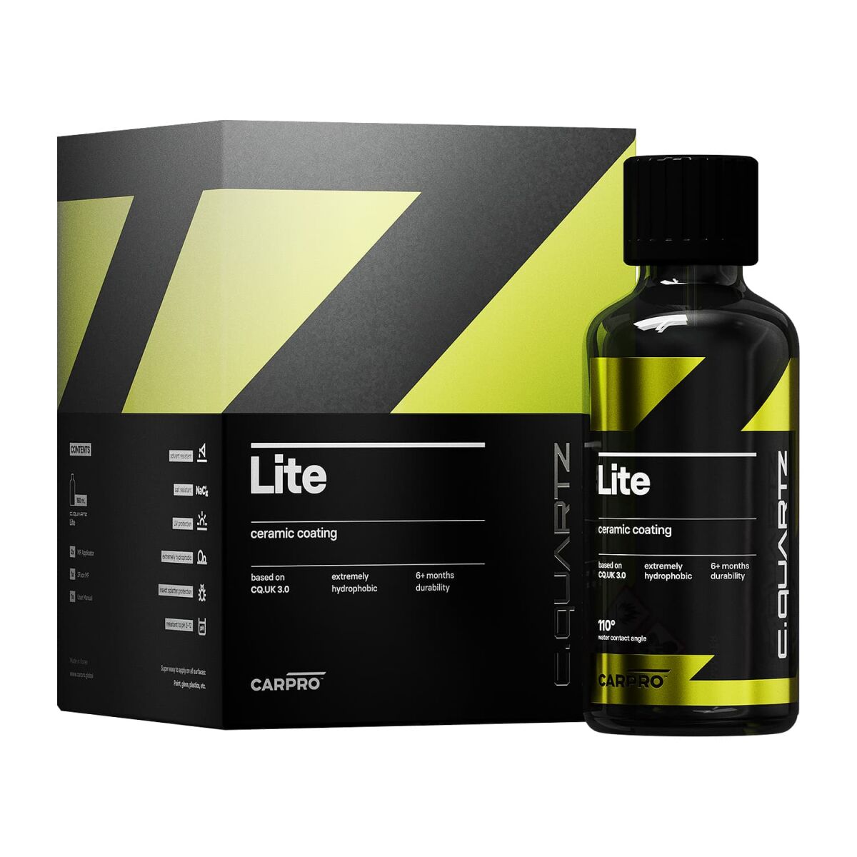 CarPro CQUARTZ Lite Keramikversiegelun Kit 150ml