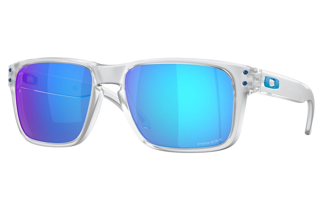 Oakley Holbrook XS Matte Clear - Prizm Sapphire
