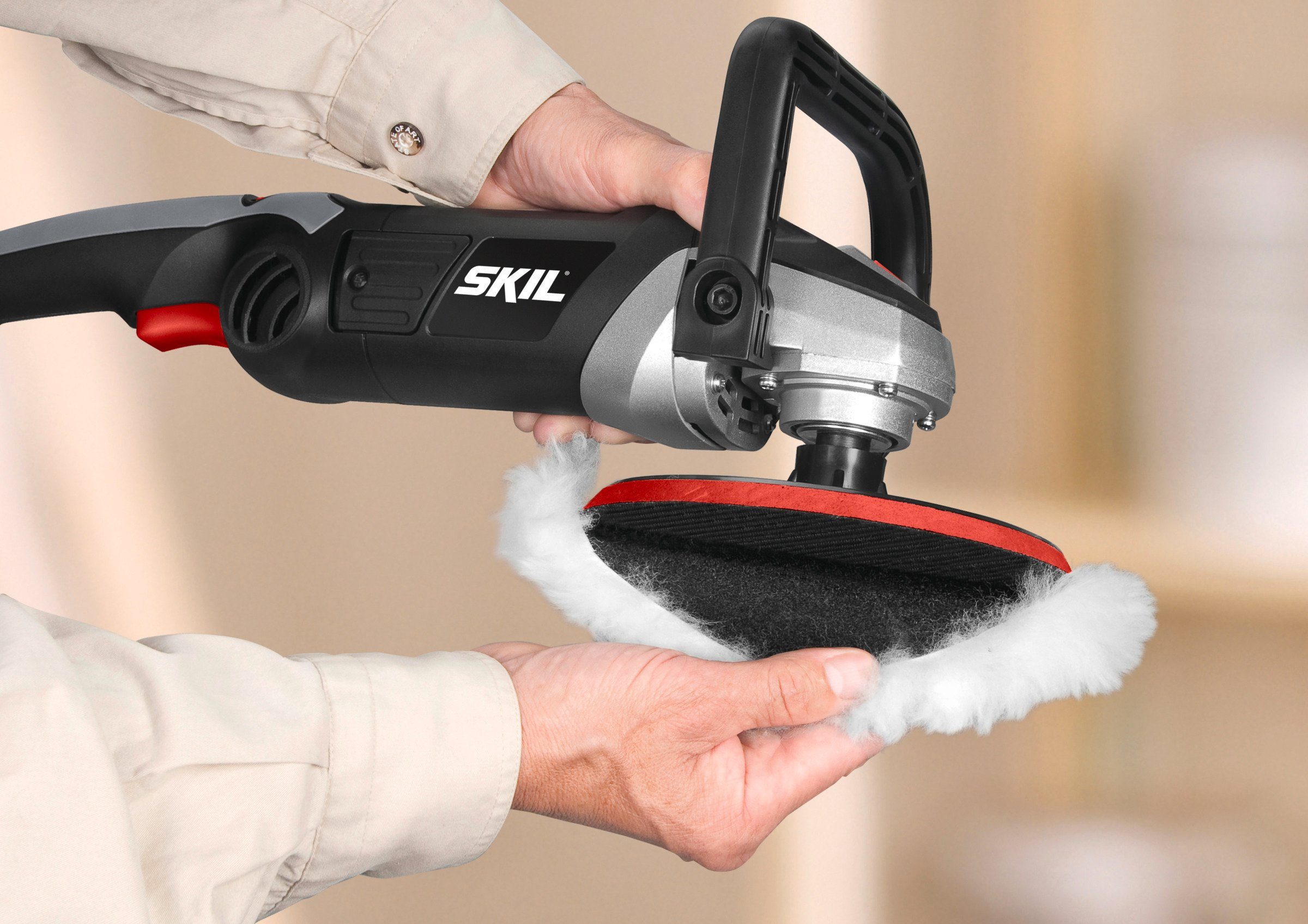SKIL Poliermaschine Skil Poliermaschine 1144 AA Polierer 1200 W, Poliergerät Auto