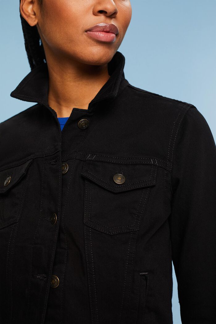 Jeansjacke in schmaler Passform
