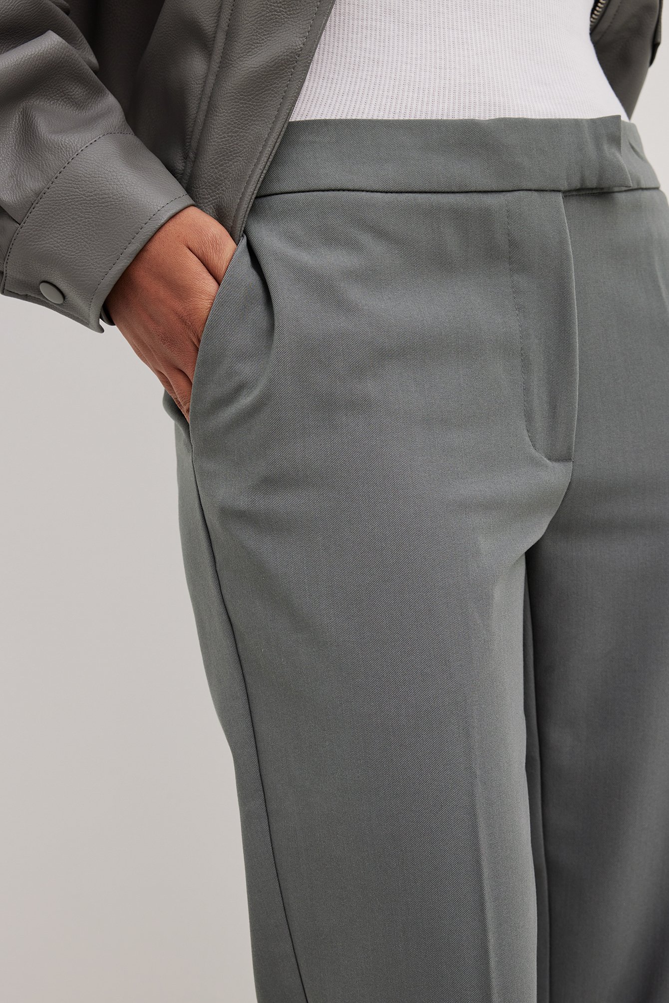 Anzughose mit niedriger Taille