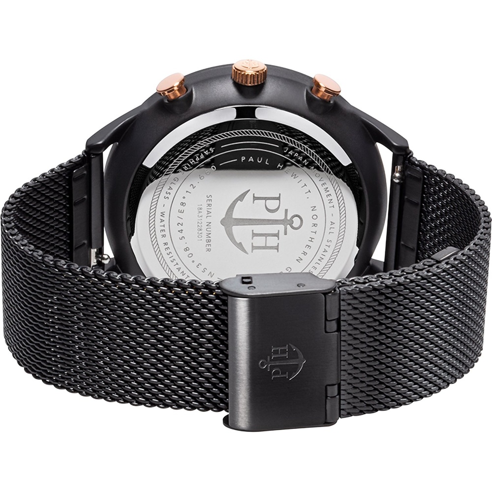 Paul Hewitt Chronographe Acier inoxydable Montre