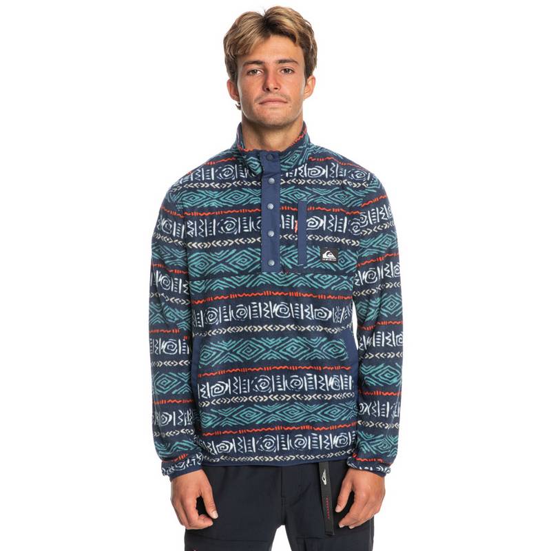 Quiksilver NO DESTINATION 2 HALF SNAP Fleecepullover Herren