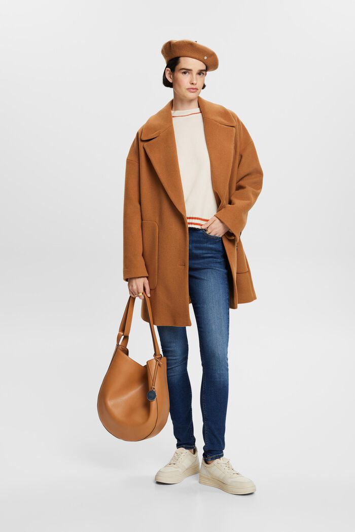 Skinny Jeans mit hohem Bund