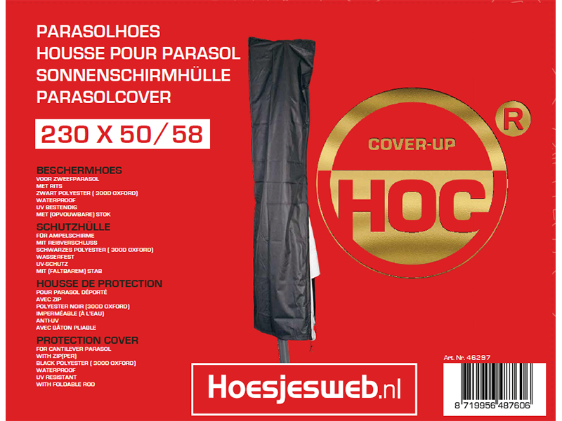 CUHOC Golden Label 230 cm parasolhoes