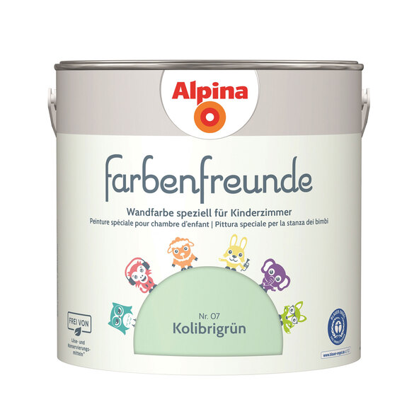 Farbenfreunde No. 7 Kolibrigrün, 2,5l