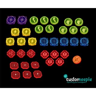 Xwing compatible token set (37)