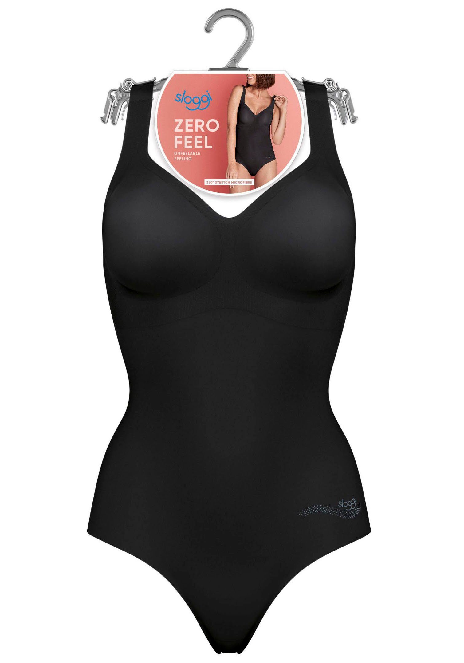 Sloggi T-Shirt-Body Zero Feel nahtlos und mit extra flachen Kanten- nichts zeichnet sich ab