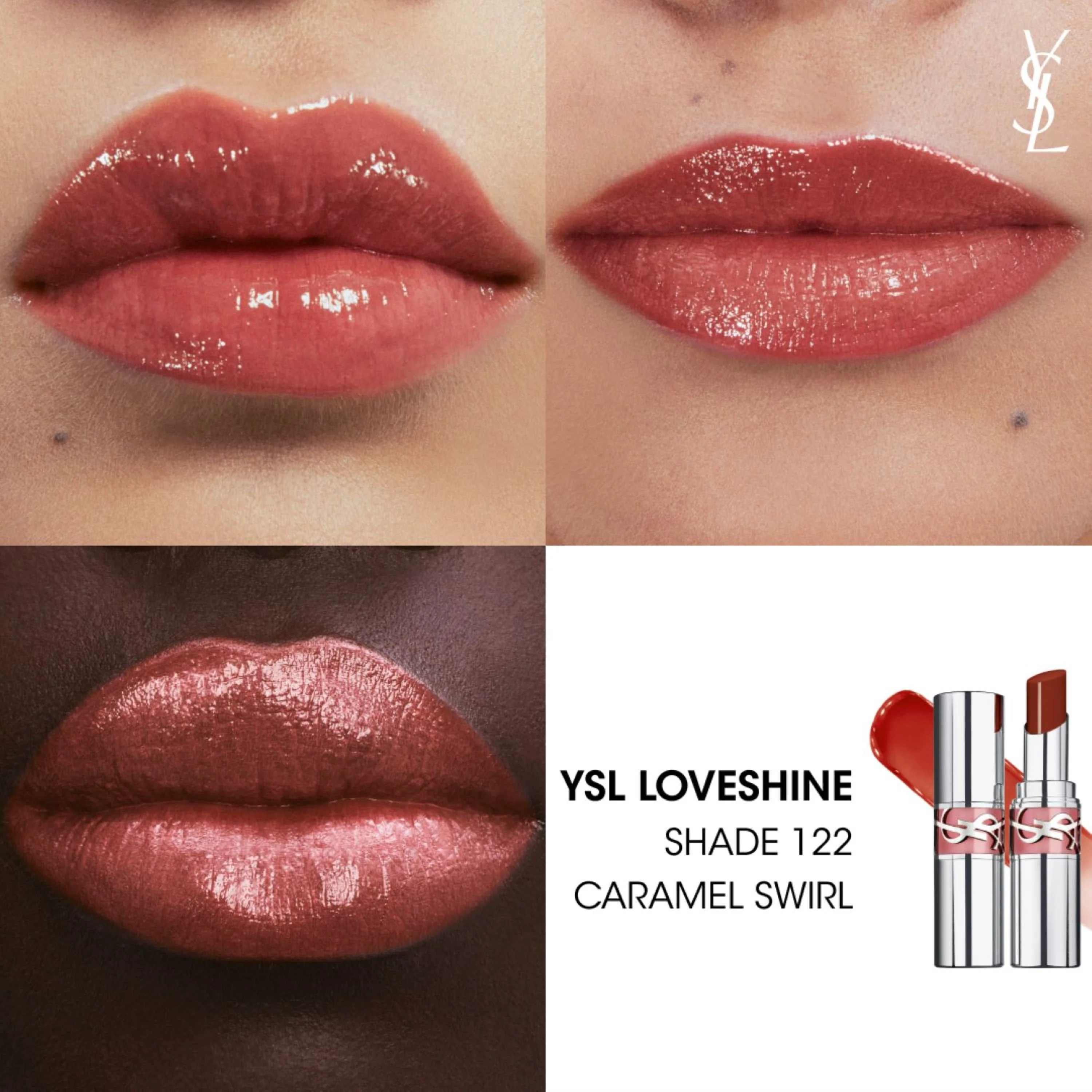 Labbra YSL Loveshine - Rossetto brillante, Rossetto