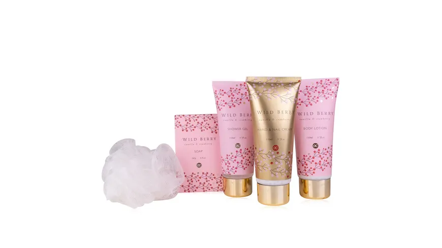 Accentra Badeset Wild Berry Geschenkpackung