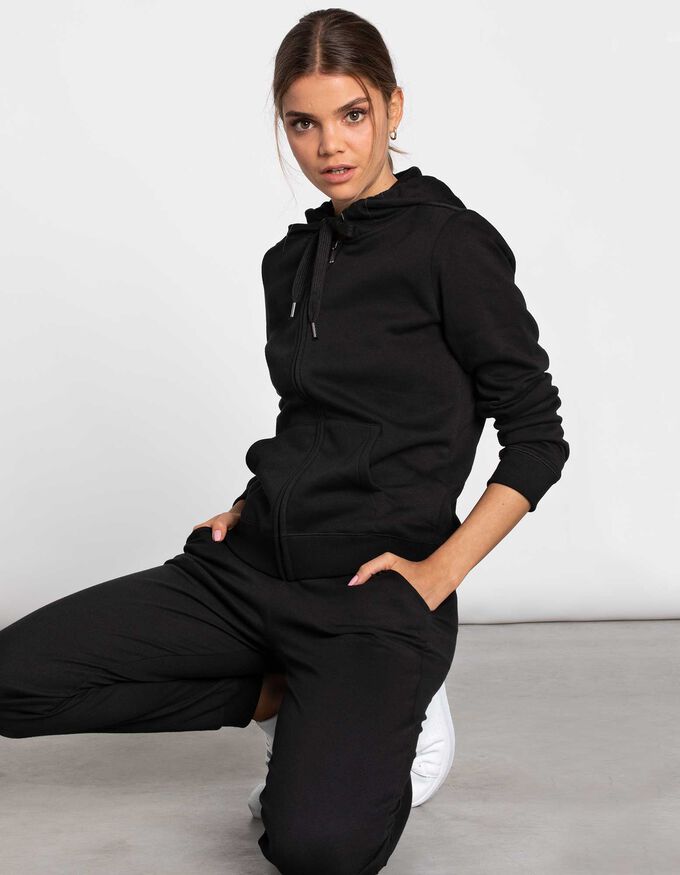 Sweatjacke - Kapuze