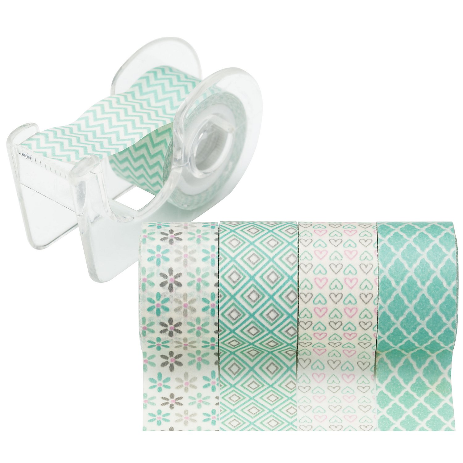 Deko-Tapes-Mini, mint, 12 mm, 15 m