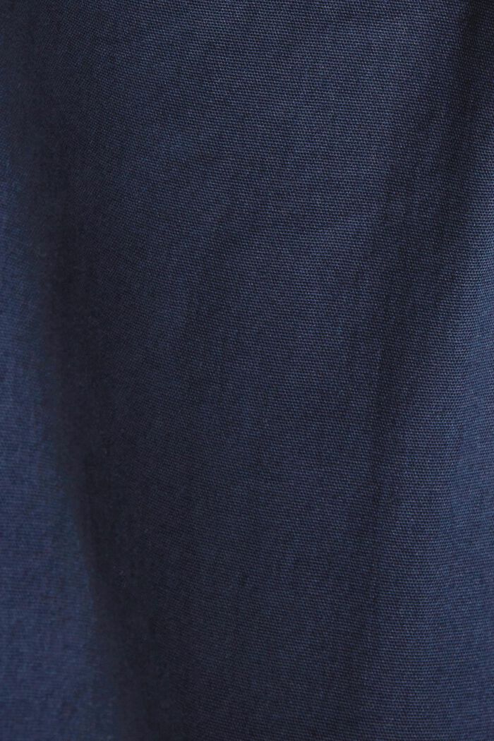 Pull-on-Shorts aus Baumwoll-Popelin